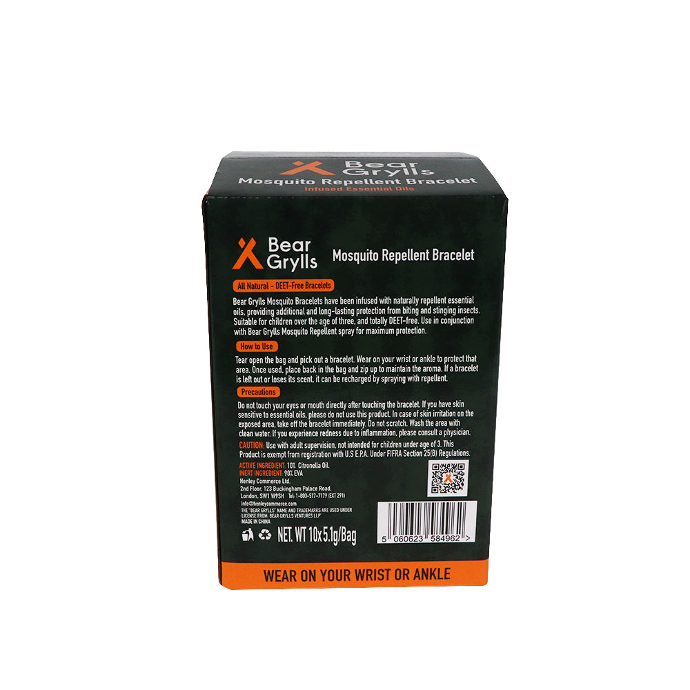 Coil Mosquito Repellent Bracelets (Family Box of x10)