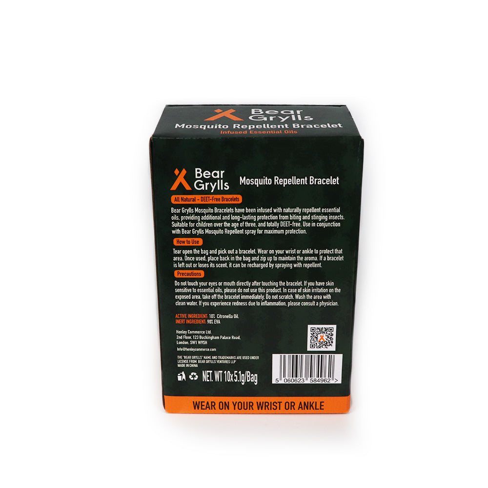 Coil Mosquito Repellent Bracelets (Family Box of x10)