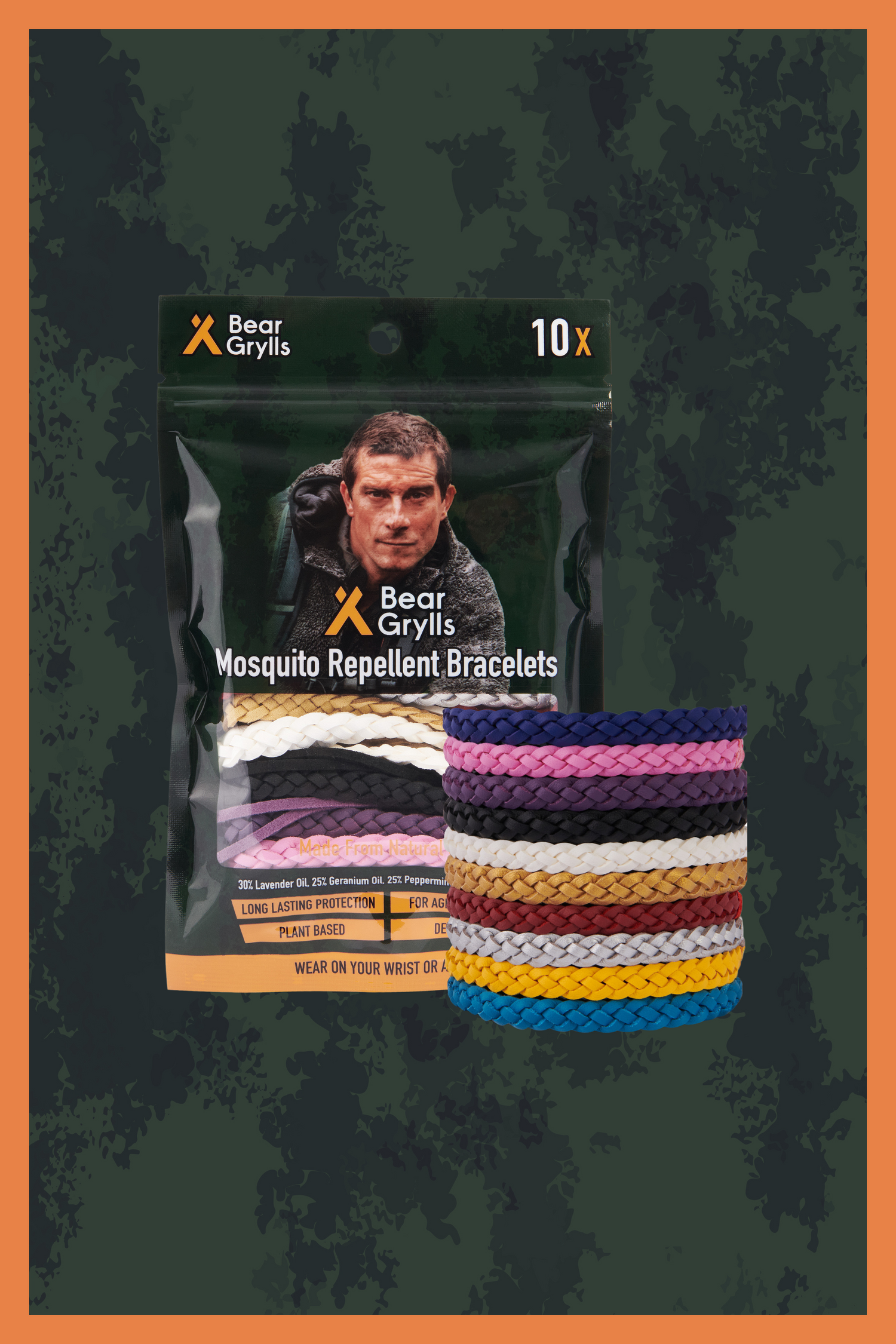 Mosquito Repellent Bracelets (x10 Pack)