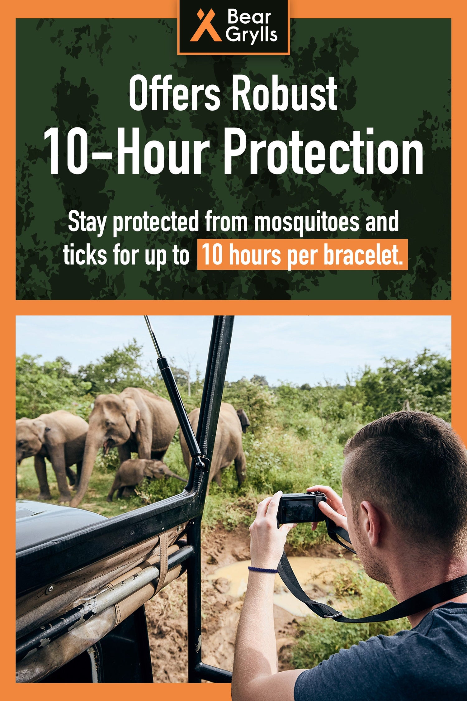 Mosquito Repellent Bracelets (x10 Pack)