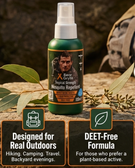 Bear Grylls Mosquito Repellent Spray (100ml)